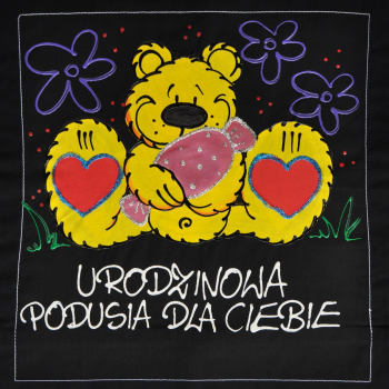 [Db23] Poduszka bawełniana Urodzinowa Podusia dla Ciebie